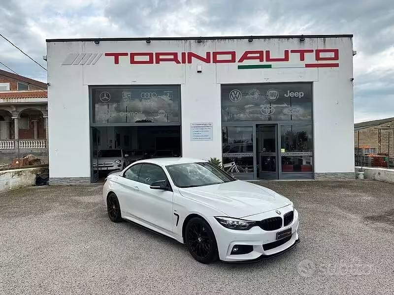 Usata BMW 420 M Sport 190 CV (139 kW) 2017 Bianco Cabrio