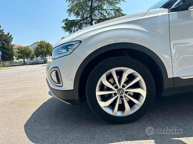 Usata VW T-Roc Style 116 CV (85 kW) 2022 Bianco SUV