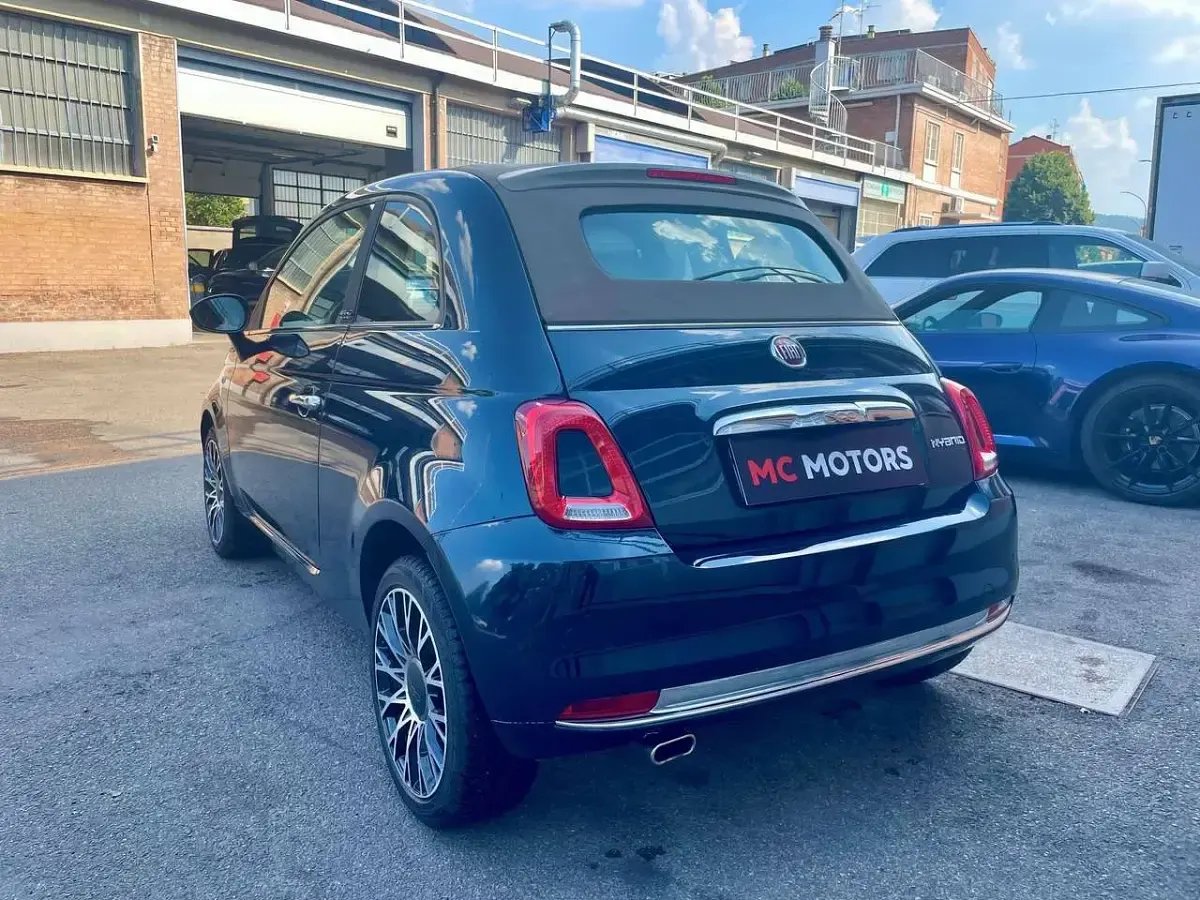 Usata Fiat 500C Dolcevita 69 CV (50 kW) 2021 Utopiablu met Cabrio
