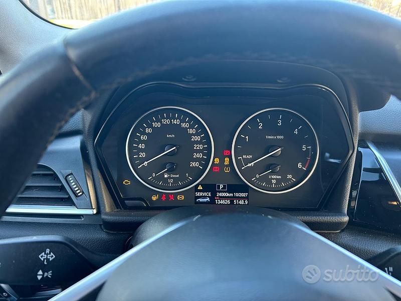 Usata BMW 216 Active Tourer 95 CV (69 kW) 2018 Nero Monovolume