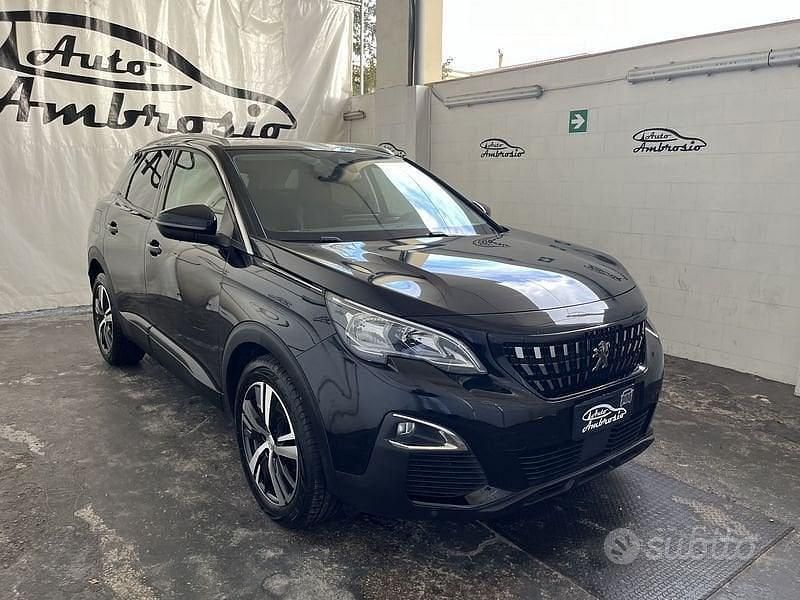 Usata Peugeot 3008 S 131 CV (96 kW) 2019 Nero SUV