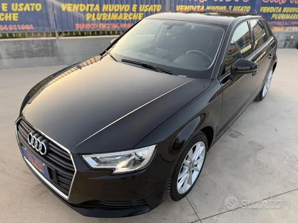 Usata Audi A3 Sport 150 CV (110 kW) 2017 Nero Berlina