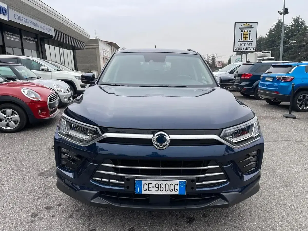 Usata SsangYong Korando 163 CV (119 kW) 2021 Blu SUV