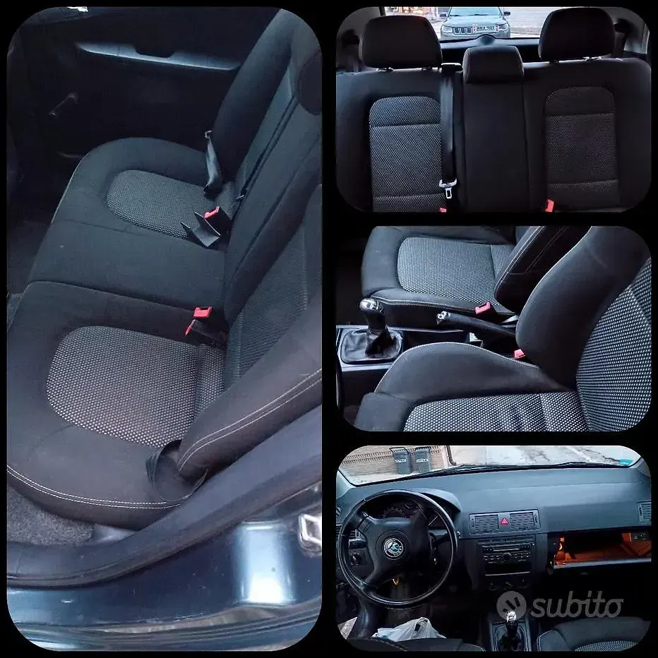 Usata Skoda Fabia 101 CV (74 kW) 2007 Grigio Berlina