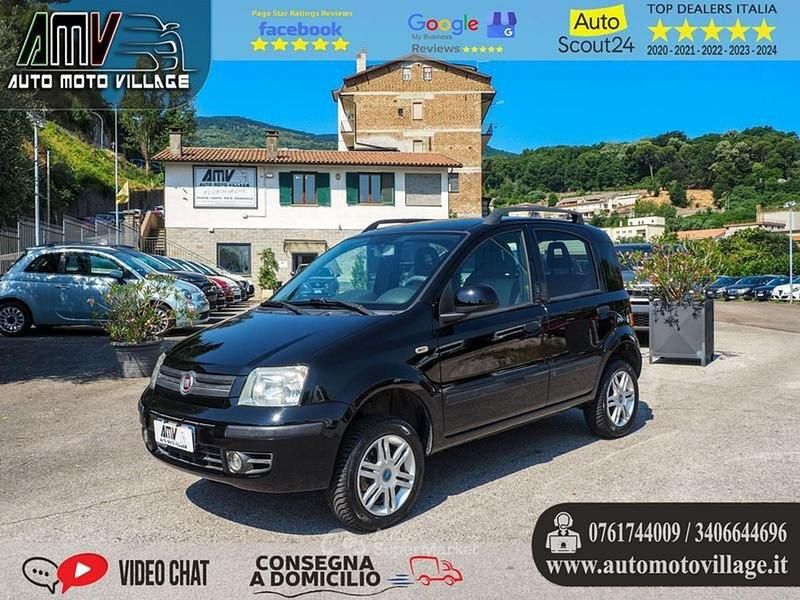 Usata Fiat Panda 4x4 69 CV (50 kW) 2006 Nero Utilitaria
