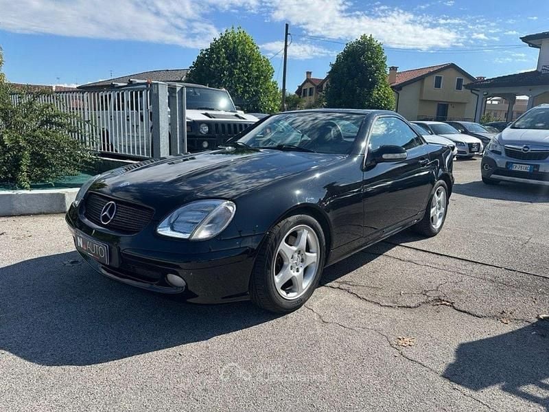 Usata Mercedes SLK200 Edition 163 CV (119 kW) 2003 Nero Cabrio