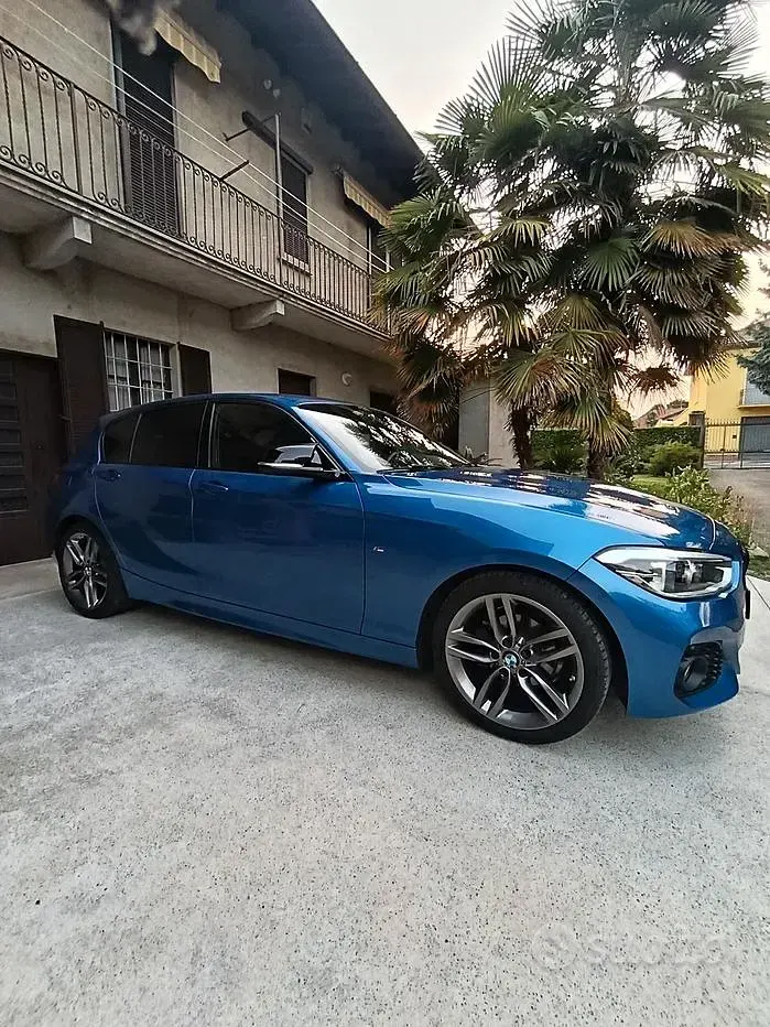 Usata BMW 116 M Sport 116 CV (85 kW) 2018 Bluazzurro Utilitaria
