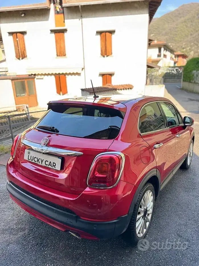 Usata Fiat 500X Lounge 120 CV (88 kW) 2015 Rosso SUV