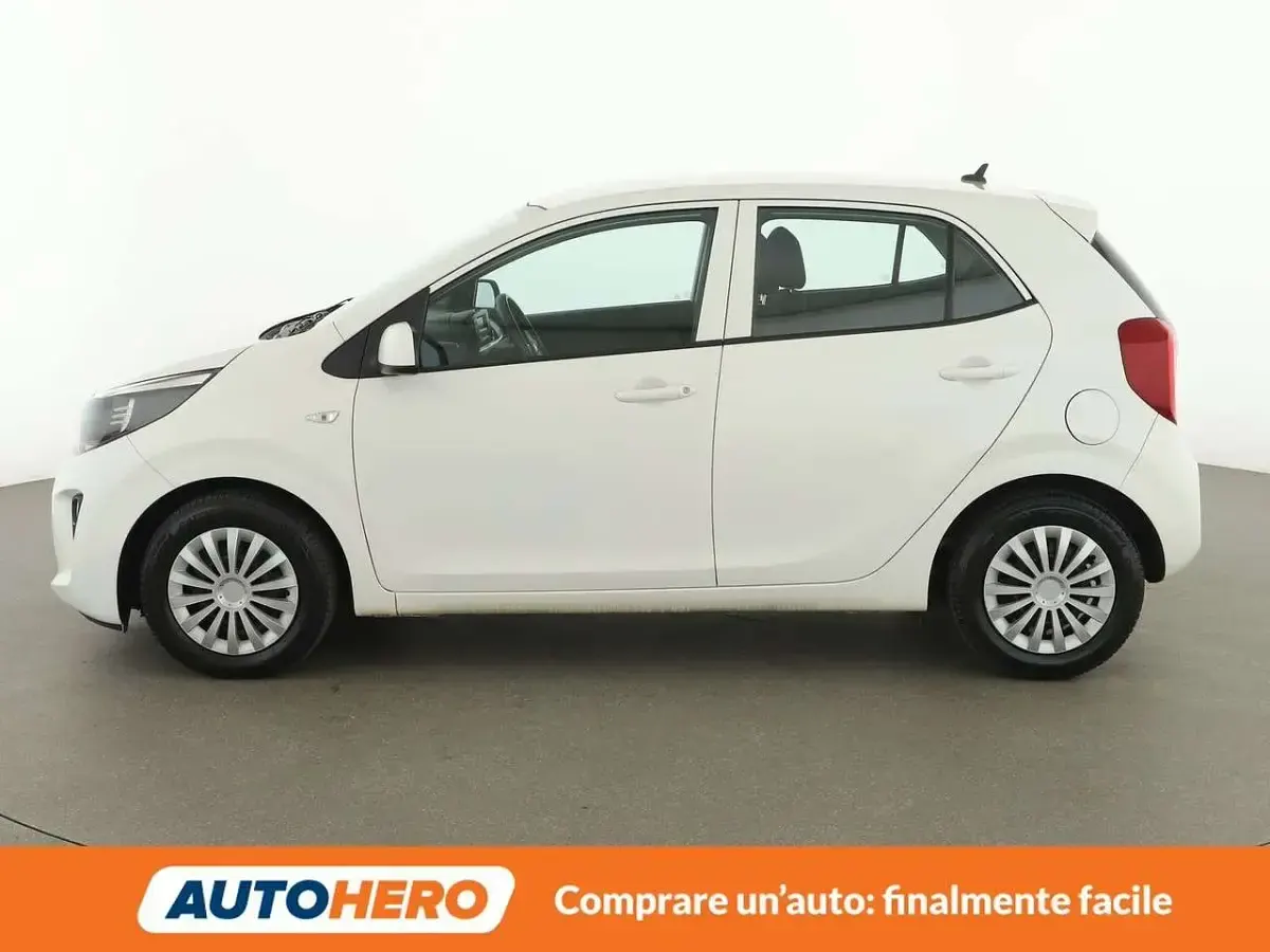 Usata Kia Picanto Active 67 CV (49 kW) 2019 Bianco Utilitaria
