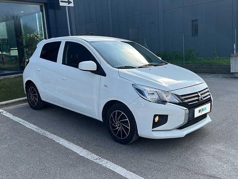 Usata Mitsubishi Space Star Intense 71 CV (52 kW) 2022 Bianco Utilitaria