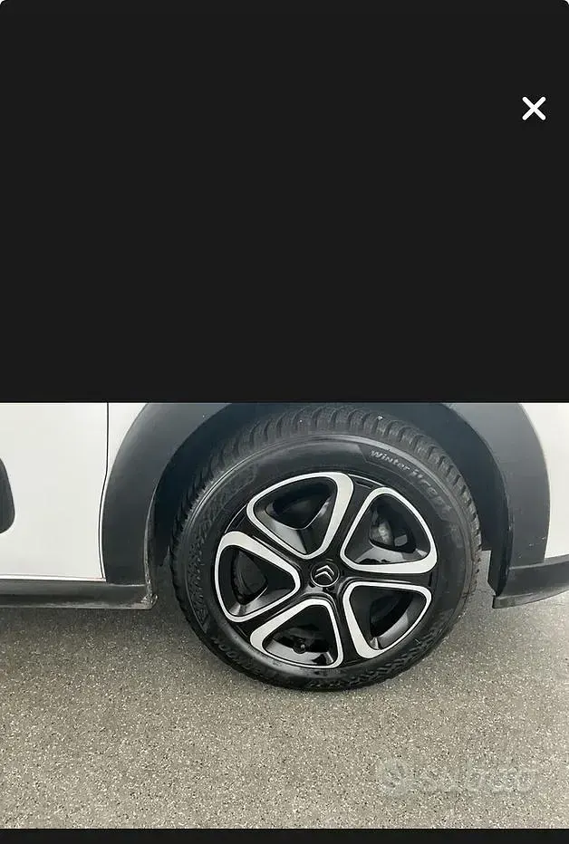 Usata Citroën C3 82 CV (60 kW) 2018 Bianco Utilitaria