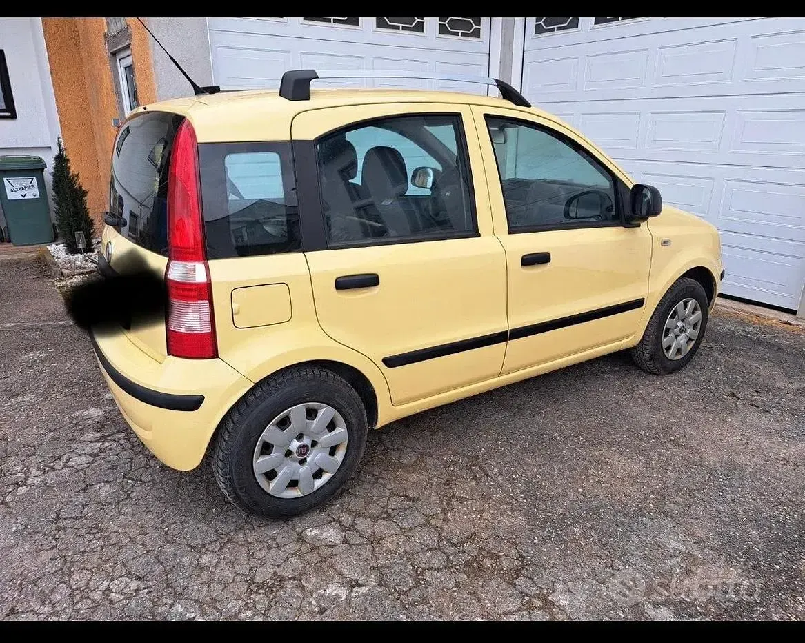 Usata Fiat Panda 69 CV (50 kW) 2011 Giallo Utilitaria