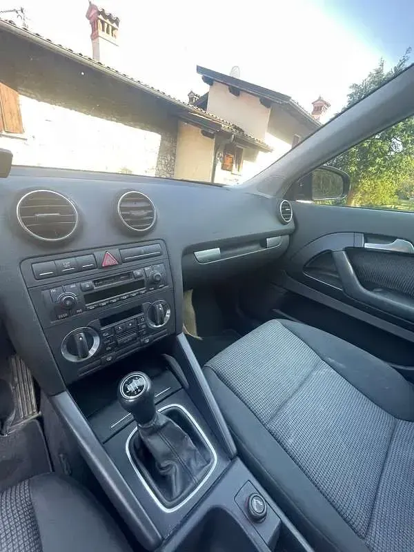Usata Audi A3 Ambition 105 CV (77 kW) 2004 Nero Utilitaria