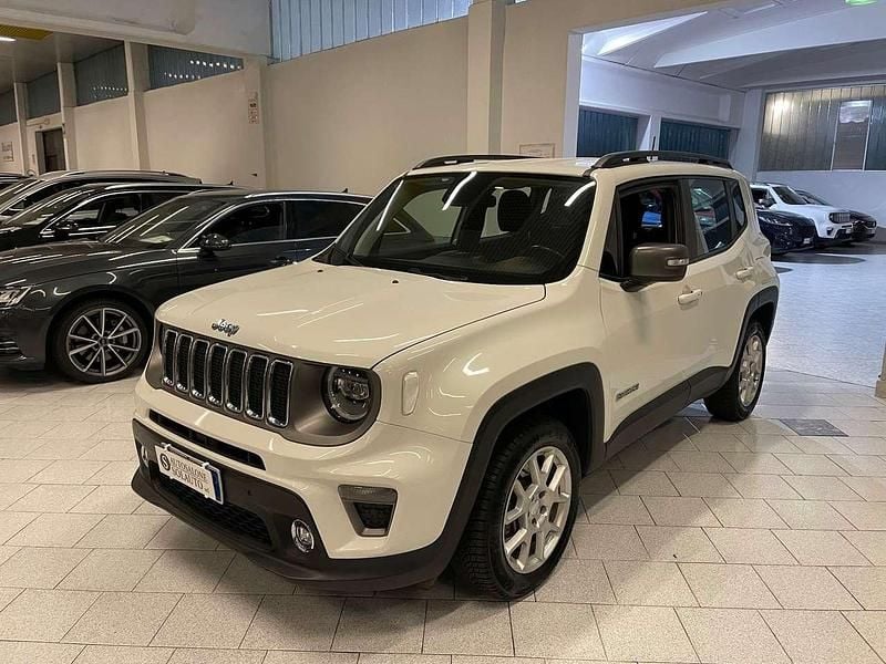 Bianco Usata 2021 Jeep Renegade Limited SUV | 17.500 € (Buon prezzo) - Immagine 1/4