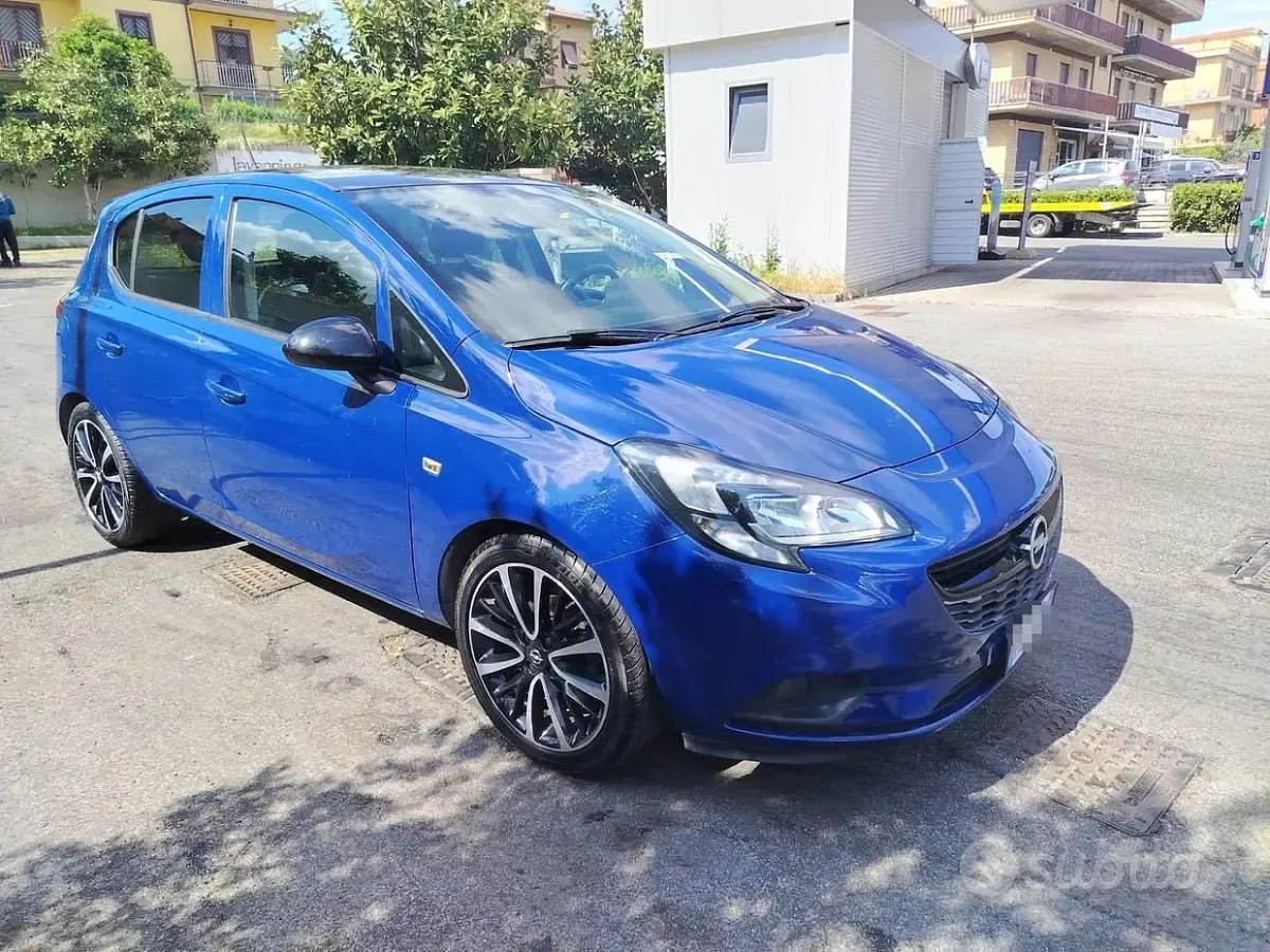 Usata Opel Corsa Innovation 90 CV (66 kW) 2018 Blu Utilitaria