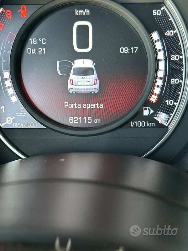 Usata Abarth 595 Competizione 180 CV (132 kW) 2018 Grigio Coupé