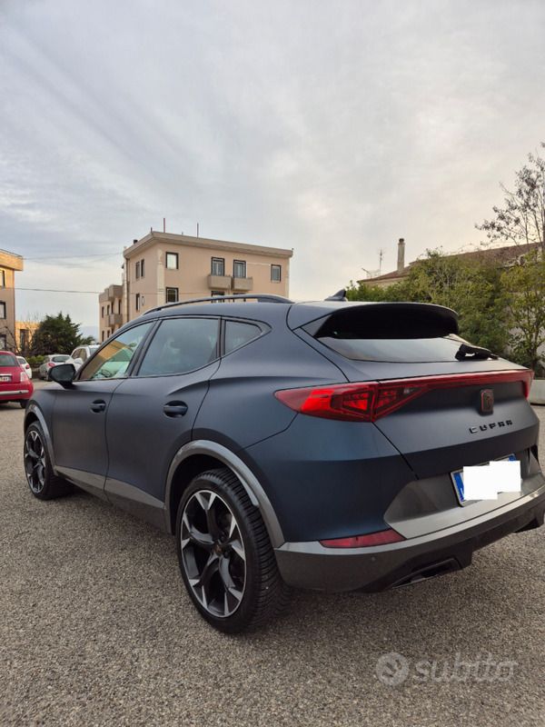 Usata Cupra Formentor 150 CV (110 kW) 2022 Blu SUV