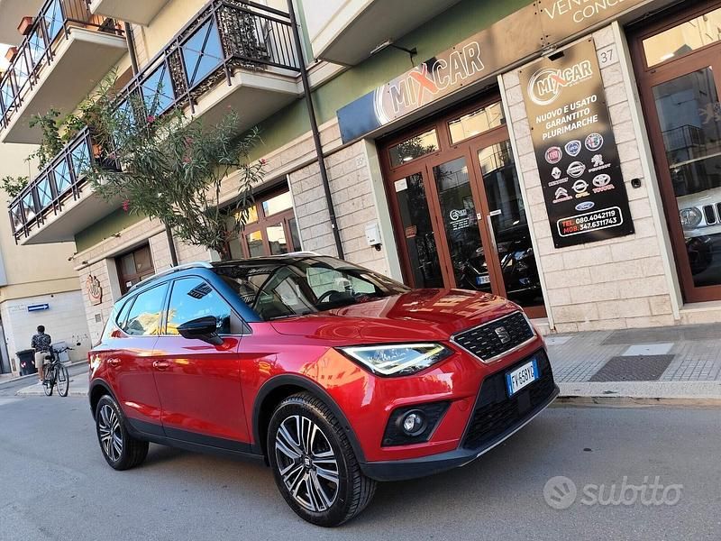 Usata Seat Arona XCELLENCE 95 CV (69 kW) 2019 Rosso SUV