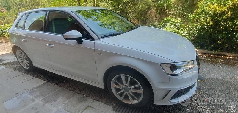 Usata Audi A3 Ambition 184 CV (135 kW) 2015 Bianco Berlina