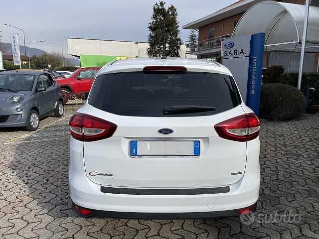 Usata Ford C-MAX 100 CV (73 kW) 2018 Bianco Monovolume
