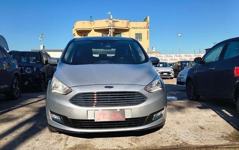 Grigio Usata 2017 Ford C-MAX Monovolume | 9500 € (Buon prezzo) - Immagine 1/4