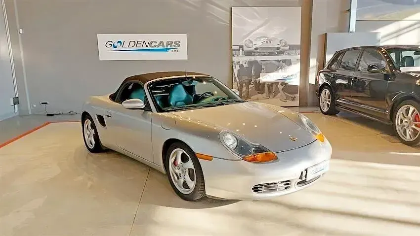Usata Porsche Boxster 259 CV (190 kW) 2003 Argento Cabrio