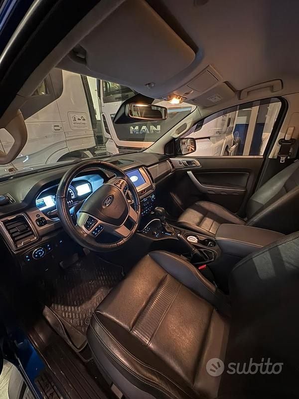 Usata Ford Ranger Limited 2021 Blu Pick-up