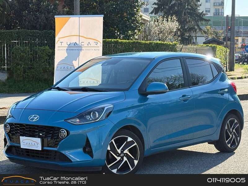 Blu Usata 2020 Hyundai i10 Prime Due volumi | 10.490 € (Buon prezzo) - Immagine 1/4