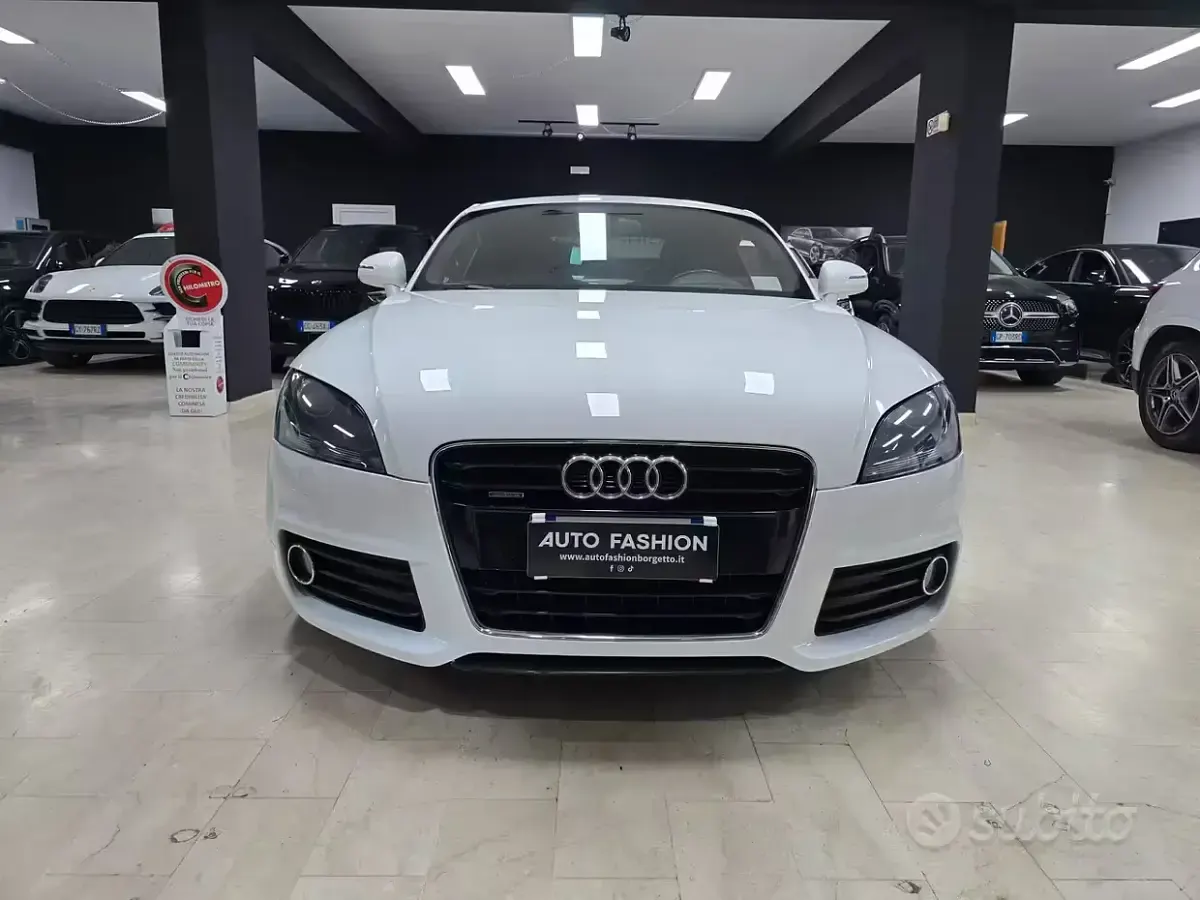 Usata Audi TT S-Line 170 CV (125 kW) 2010 Bianco Coupé