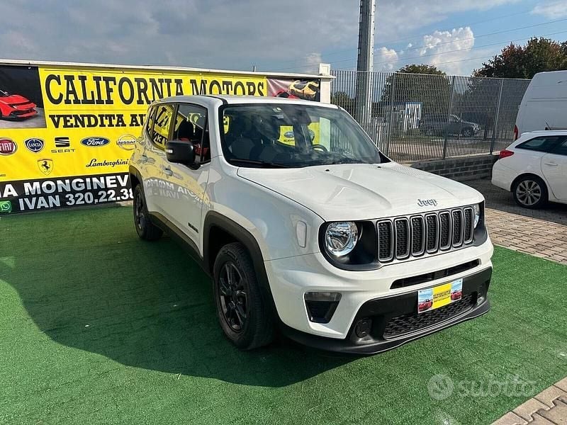 Bianco Usata 2023 Jeep Renegade Longitude SUV | 14.400 € (Super prezzo) - Immagine 1/4