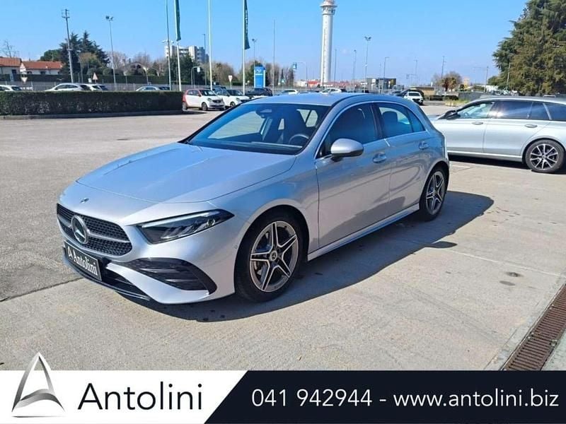 Usata Mercedes A180 Advanced Plus 136 CV (100 kW) 2025 Argento Berlina