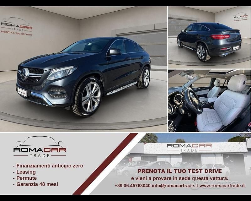 Grigio met Usata 2015 Mercedes GLE350 Coupé | 27.980 € (Super prezzo) - Immagine 1/4