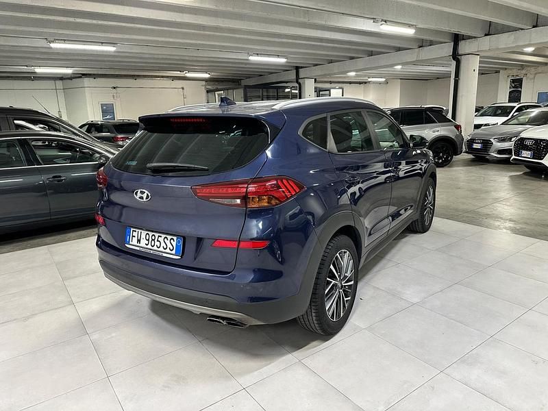 Usata Hyundai Tucson 136 CV (100 kW) 2019 Blu/azzurro SUV