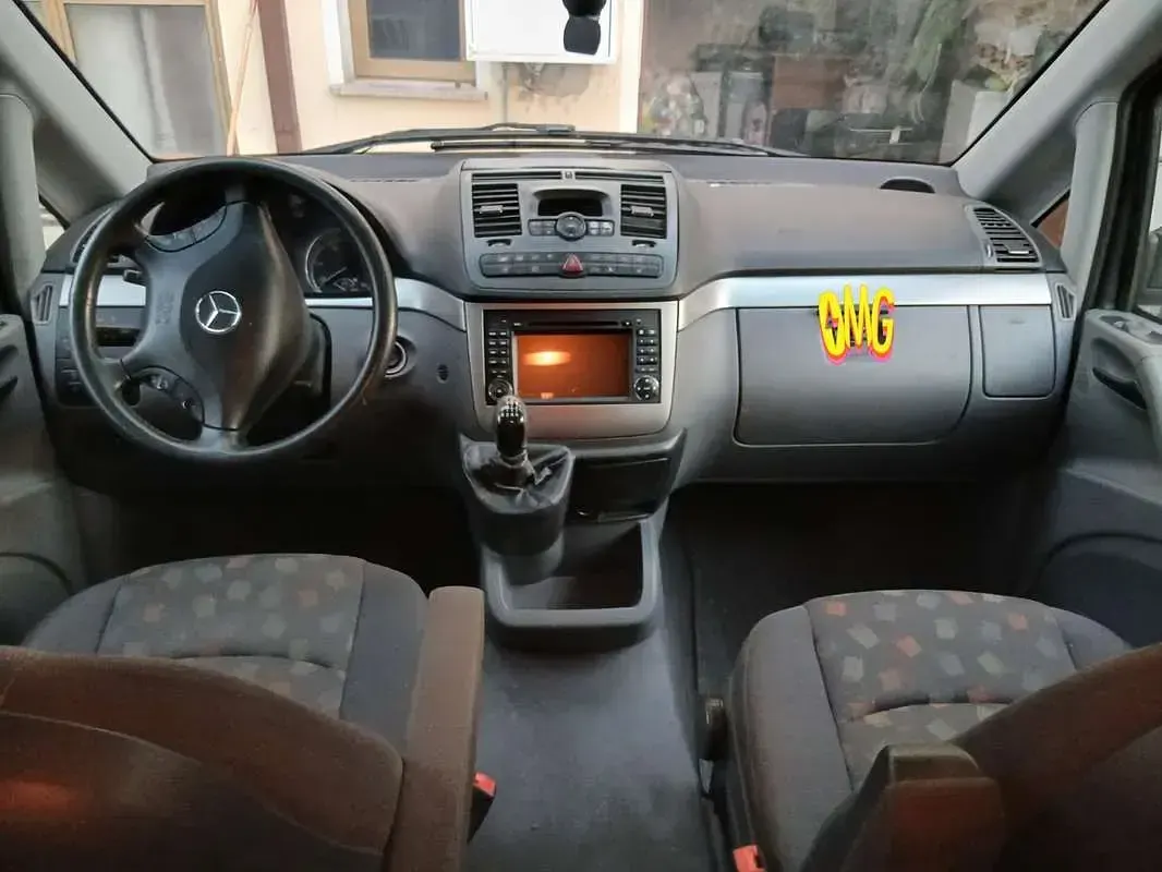 Usata Mercedes Vito 150 CV (110 kW) 2012 Nero Furgone