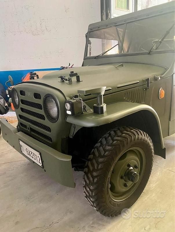Usata Fiat Campagnola 1970 Verde