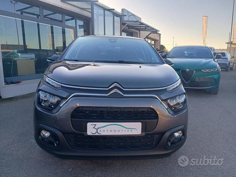 Usata Citroën C3 Shine 83 CV (61 kW) 2023 Grigio Utilitaria
