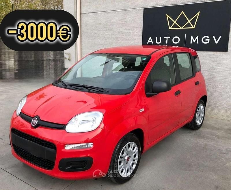 Rosso Usata 2022 Fiat Panda S Utilitaria | 6900 € (Super prezzo) - Immagine 1/4