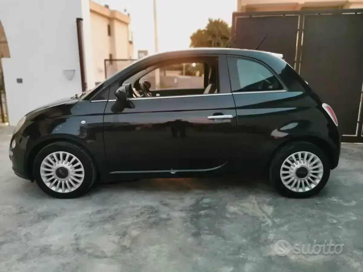 Usata Fiat 500 85 CV (62 kW) 2011 Nero Berlina
