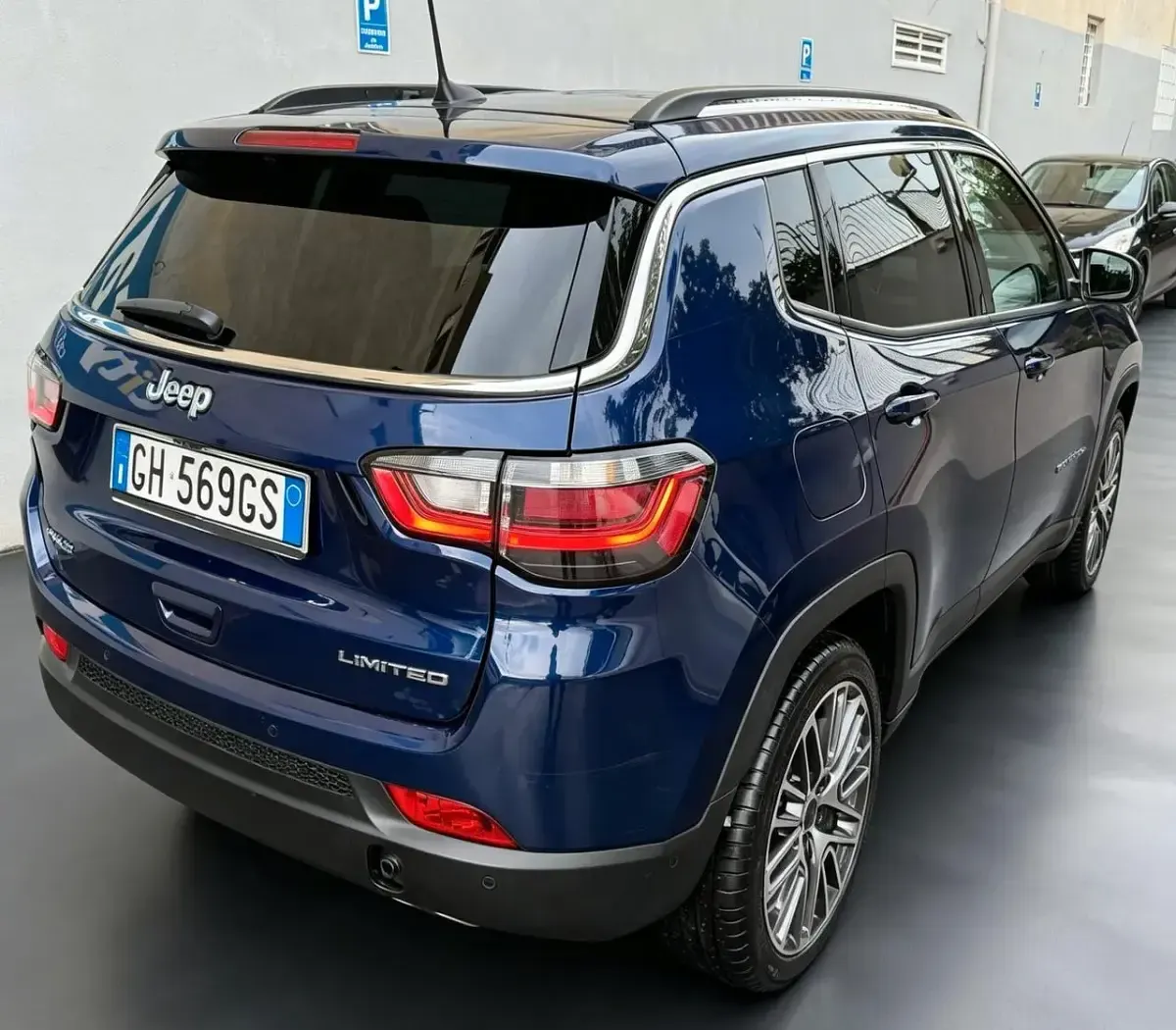 Usata Jeep Compass Limited 131 CV (96 kW) 2021 Blu SUV