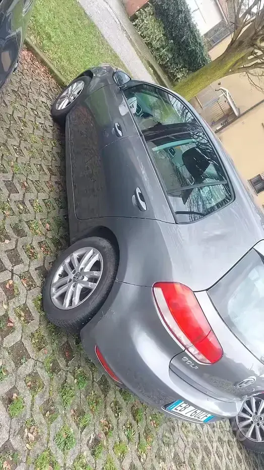 Usata VW Golf VI 105 CV (77 kW) 2010 Grigio Utilitaria
