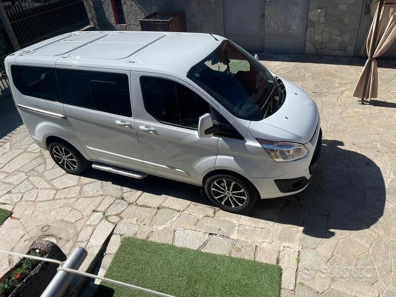 Usata Ford Transit Custom 101 CV (74 kW) 2015 Bianco Berlina