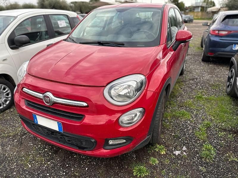 Usata Fiat 500X Lounge 95 CV (69 kW) 2017 Rosso SUV