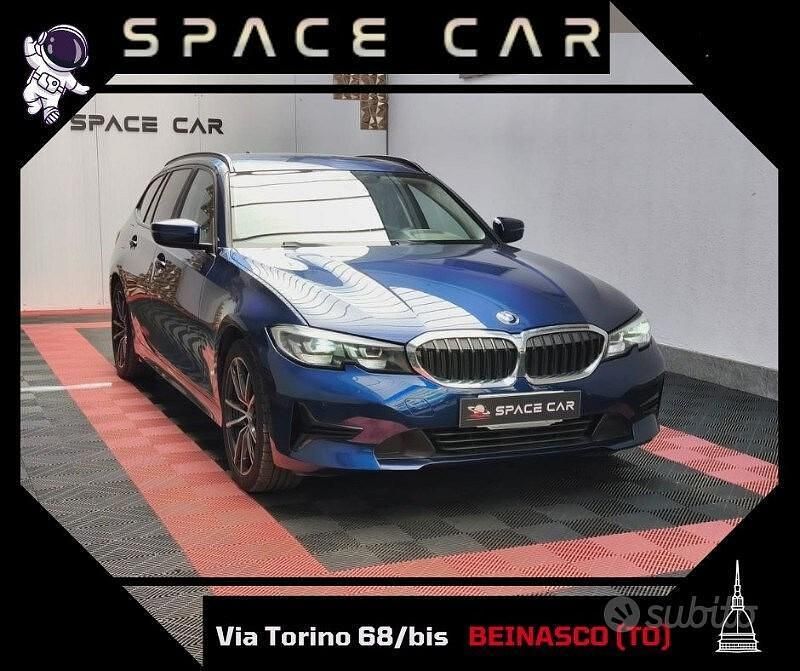 Usata BMW 318 Advantage 150 CV (110 kW) 2020 Blu Station wagon