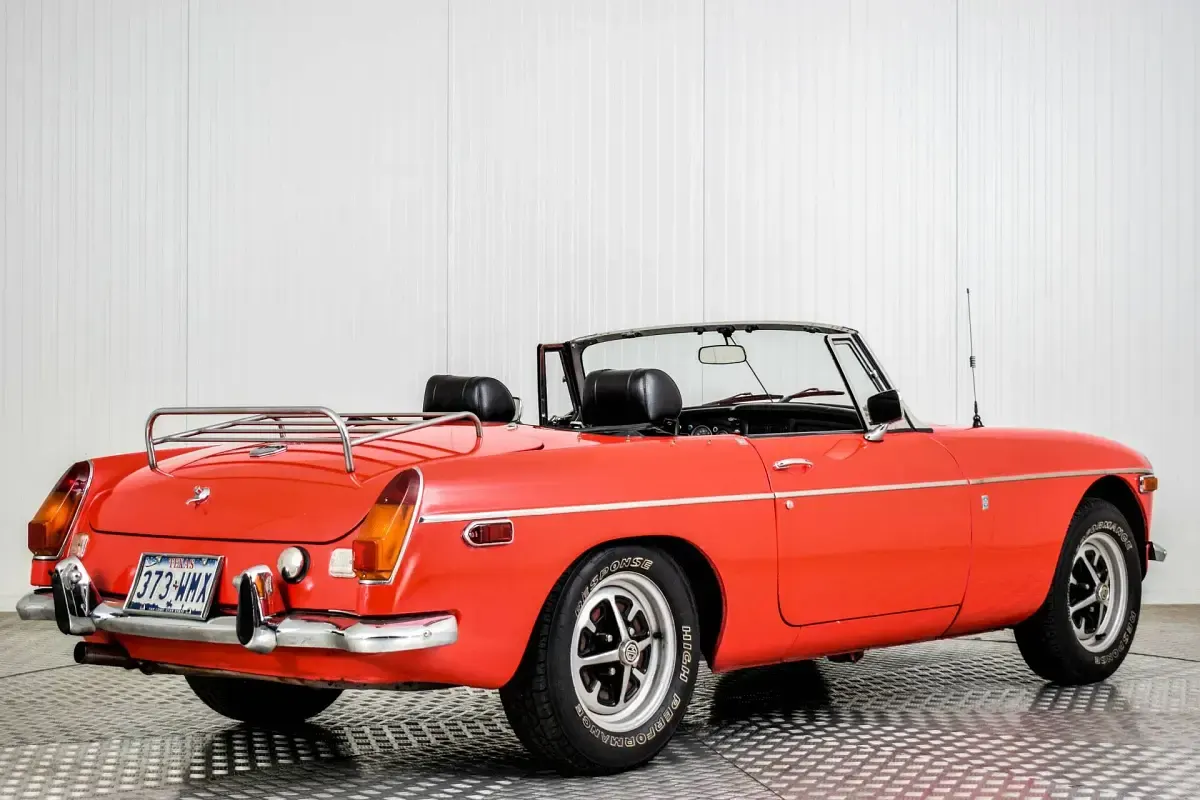 Usata MG B 101 CV (74 kW) 1974 Rosso Cabrio