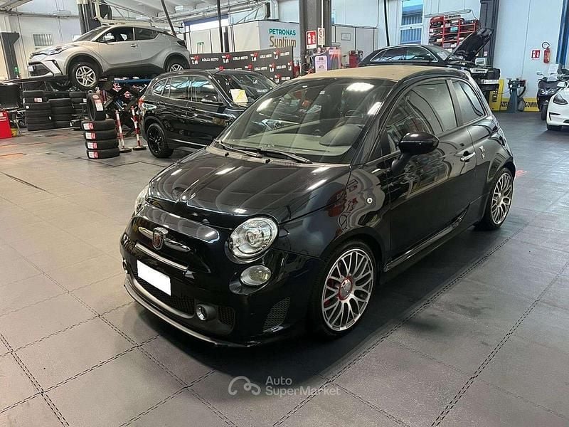 Usata Abarth 595C Turismo 159 CV (116 kW) 2012 Nero Cabrio