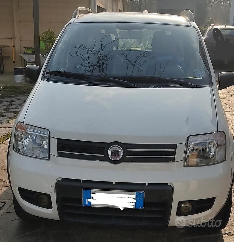 Occasion Fiat Panda 4x4 Climbing 60 ch (44 kW) 2008 Blanc Citadine
