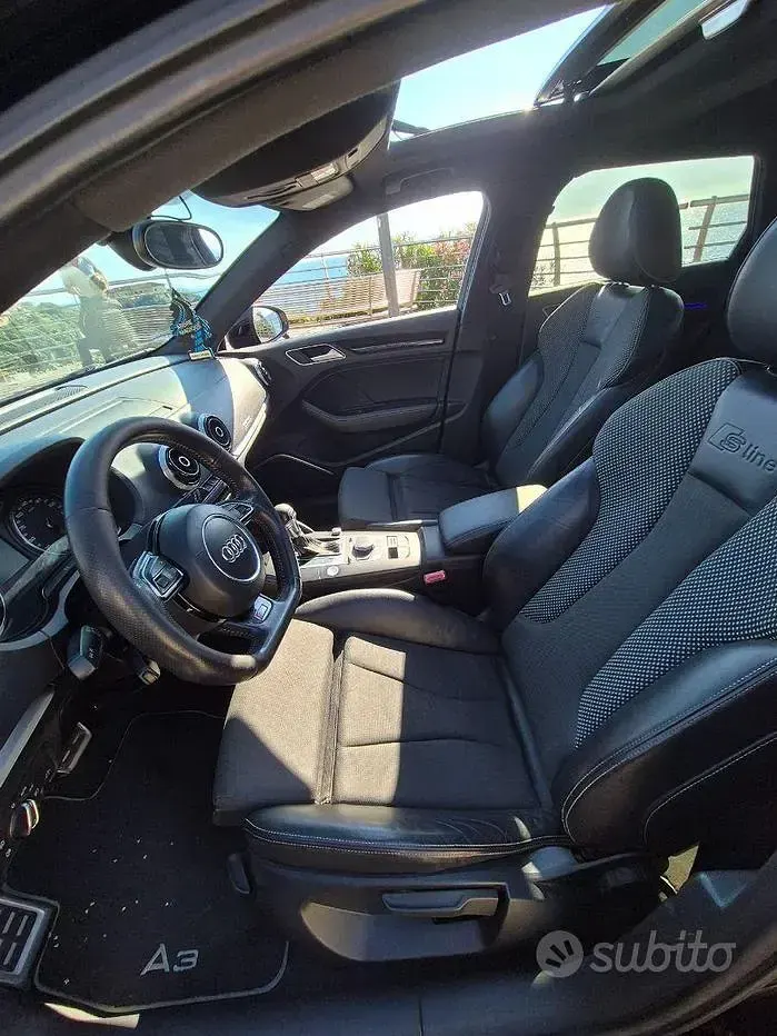 Usata Audi A3 S-Line 184 CV (135 kW) 2014 Bluazzurro Berlina