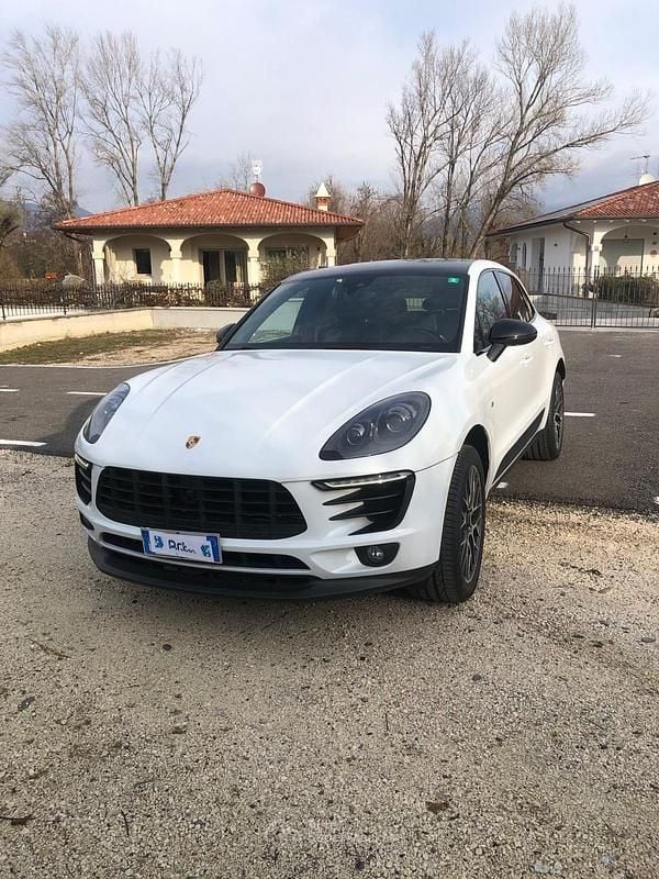 Usata Porsche Macan 252 CV (185 kW) 2018 Bianco SUV