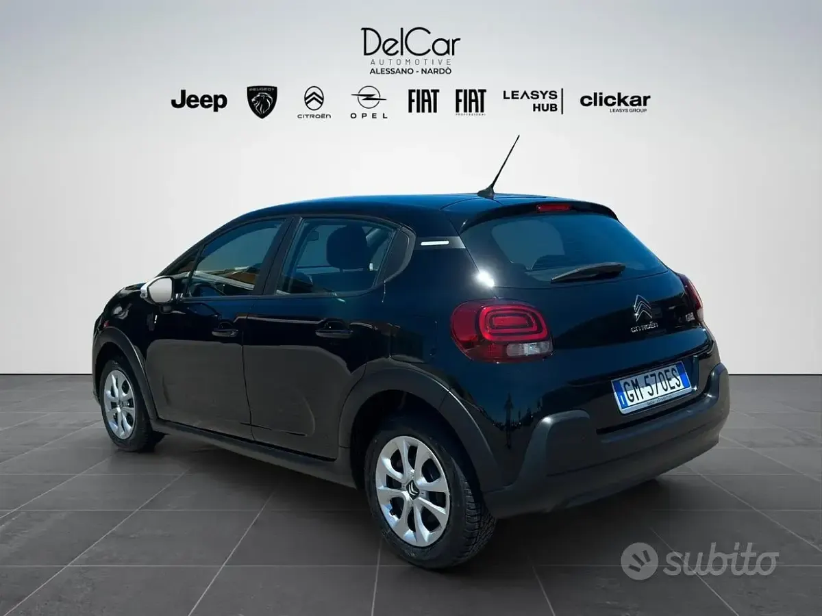Usata Citroën C3 PureTech 110 CV (80 kW) 2022 Nero Berlina