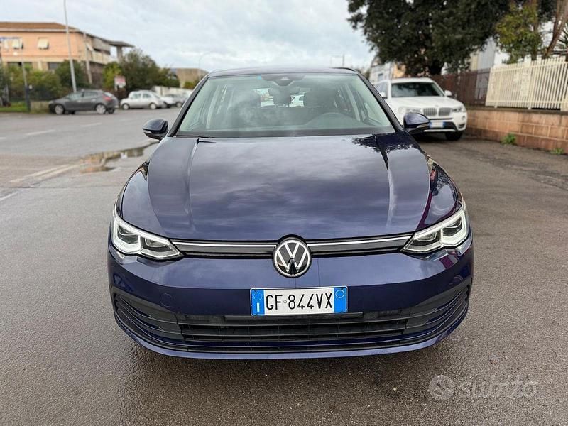 Usata VW Golf VII Style 2021 Blu Utilitaria